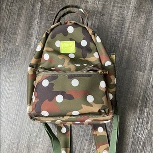 Herschel Supply Nova mini polka-camo bag